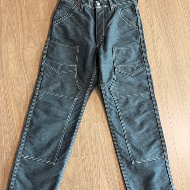 프리휠러스 데릭맨 오버롤 팬츠 30x32 사이즈