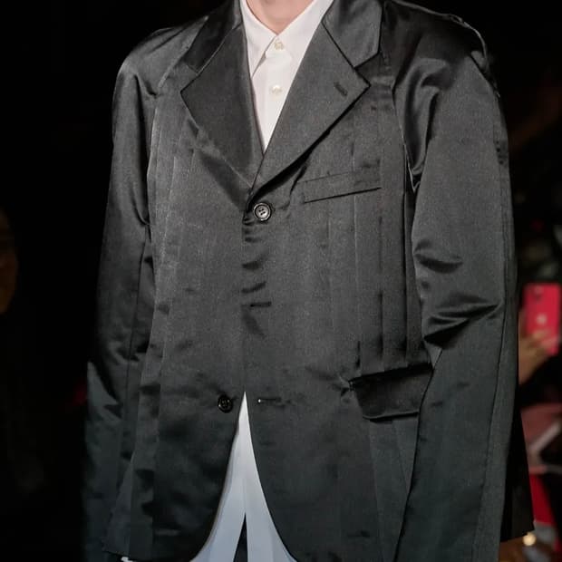 명작🌟25ss 꼼데가르송 옴므플러스 플리츠 자켓 m