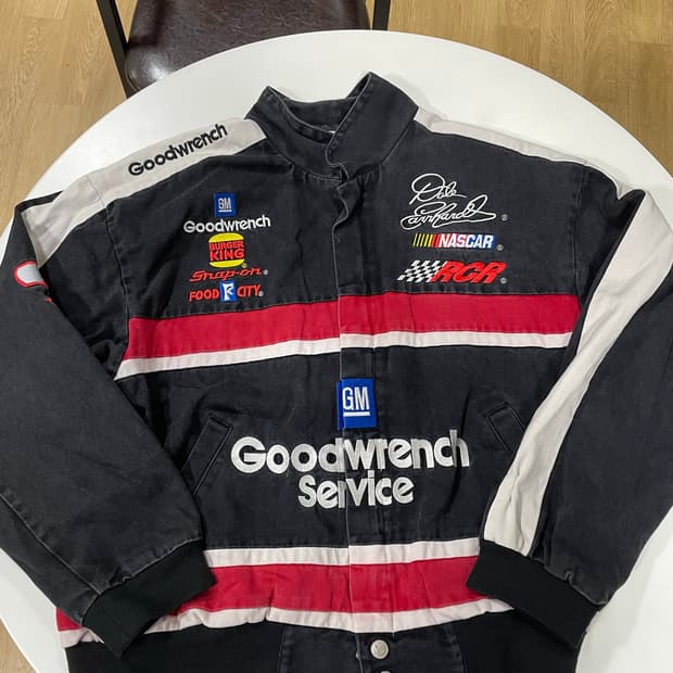1990s hase goodwrench 지수 레이싱 자켓