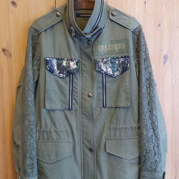 66/77.에고이스트 비즈 야상점퍼