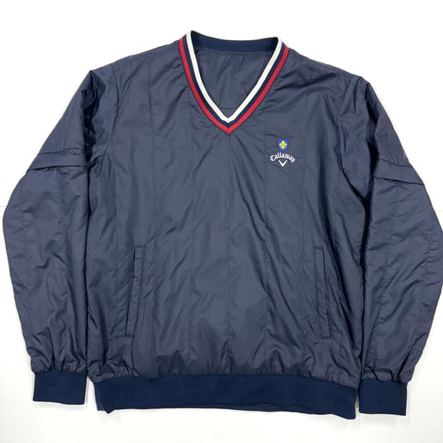 캘러웨이 v넥 윈드자켓