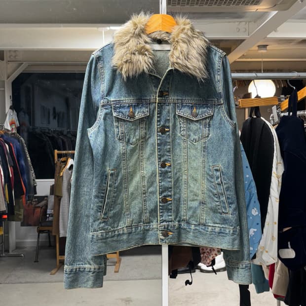 Jpn 퍼 데님자켓