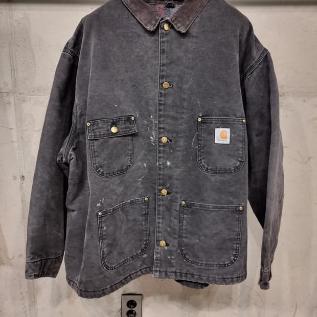 95~03s USA 칼하트 C01-BLK 초어자켓 2XL