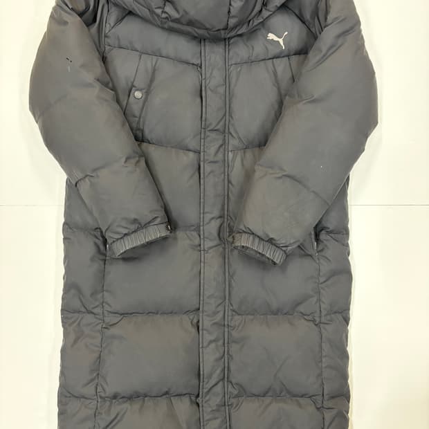 푸마 빅로고 롱패딩