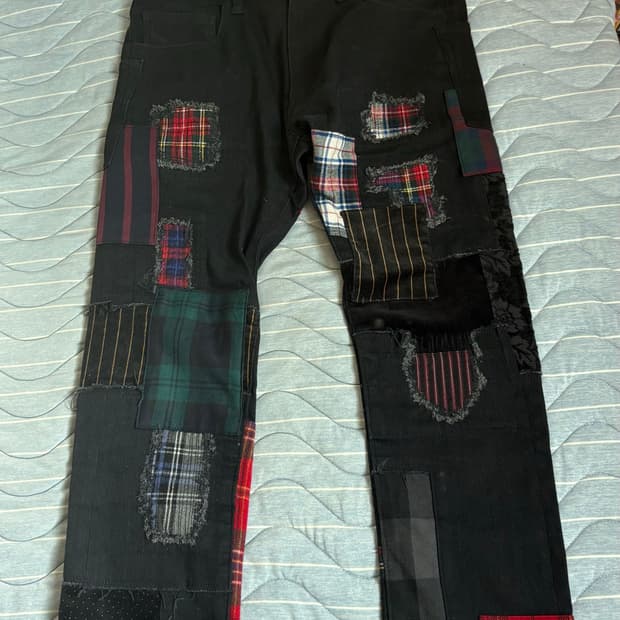 Junya Watanabe 패치워크 팬츠