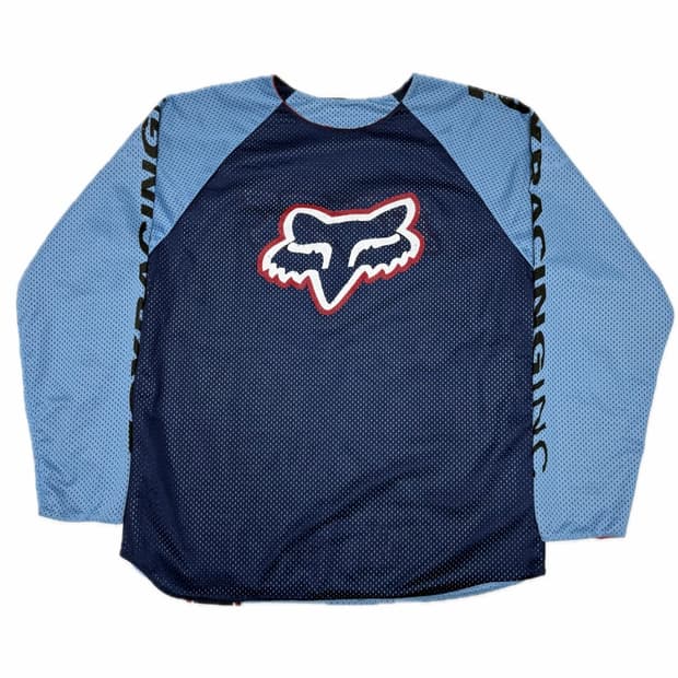 빈티지 폭스 레이싱 메쉬 져지 