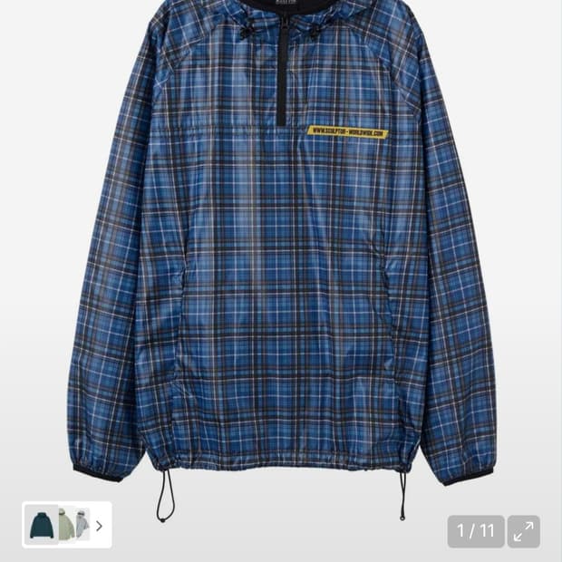 Sculptor Glossy Patterned Anorak