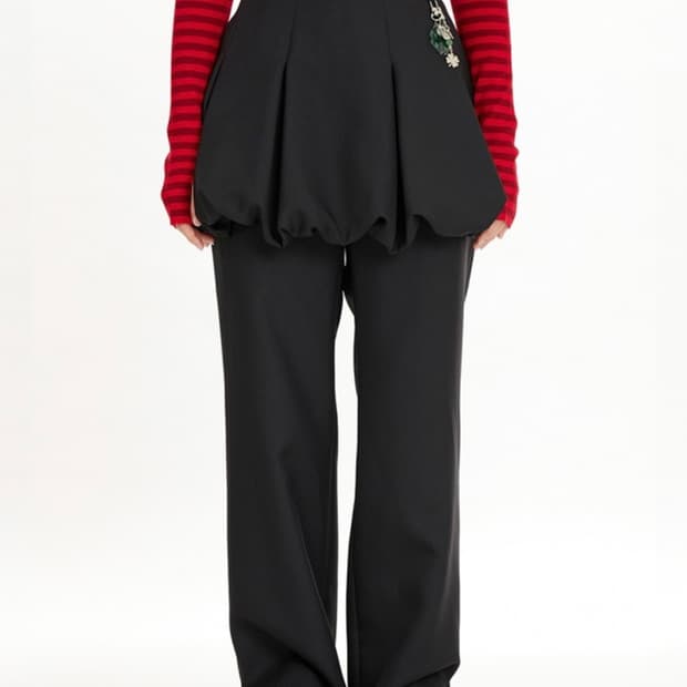 bocbok 복복 SCHOOL PANT (BLACK)