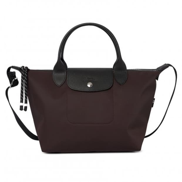 롱샴 르 플리아쥬 에너지 토드겸 크로스백  버건디