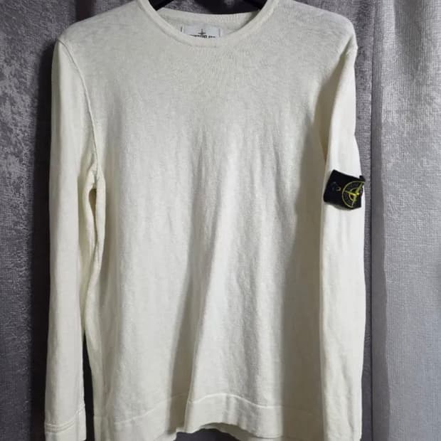 스톤아일랜드 오가닉 코튼니트스웨터 정품 (XXL)