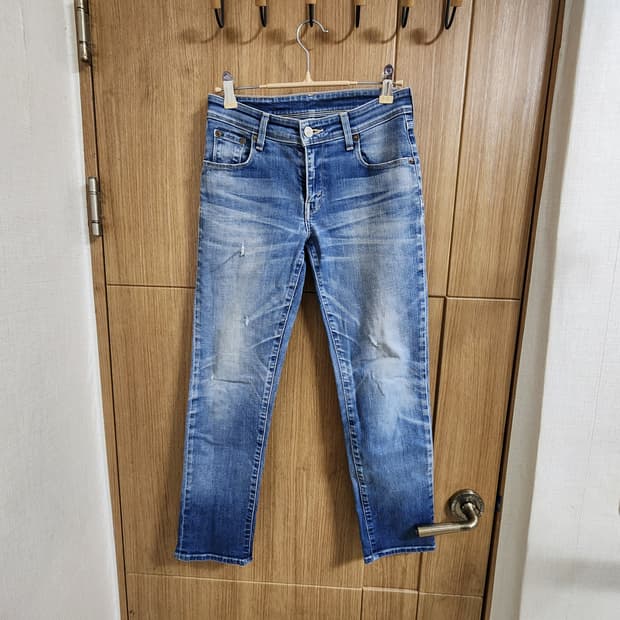 (24)여성 리바이스 보이프렌드핏 빈티지 워싱 데님 팬츠