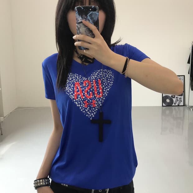 언더아머 프린팅 반팔