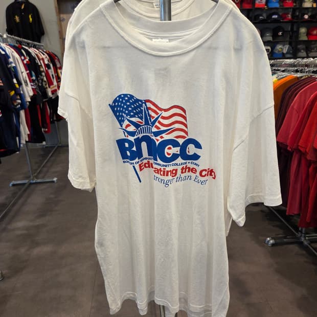 [XL] USA수입 빈티지 프린팅 깔끔한 흰티bmcc