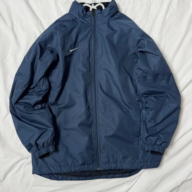 나이키 네이비 패딩점퍼