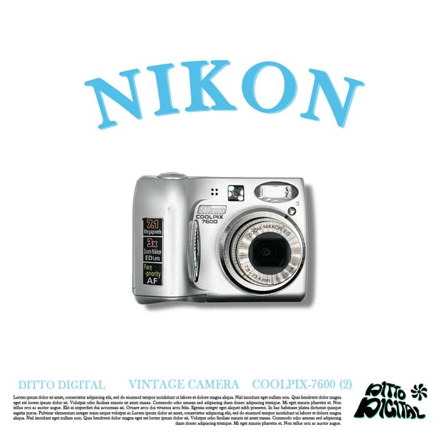 Nikon Coolpix-7600디카