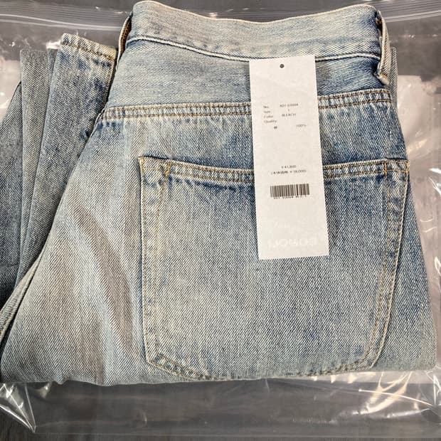 코모리 23SS 블리치 데님진(1사이즈)