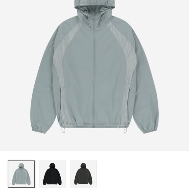 산산기어 메쉬자켓 25ss 스카이블루 - 3 size