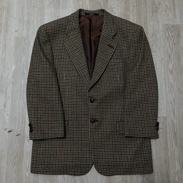 닥스 런던 남성 싱글 체크 정장 자켓 L/100 