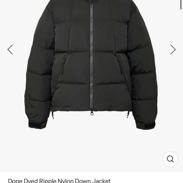 25FW 골드윈 덥다이드 패딩 딥차콜 3사이즈 팝니다.