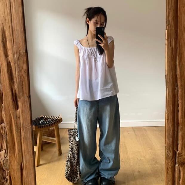 릿킴 레오파드 백 숄더백