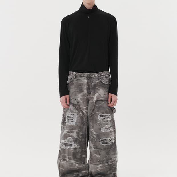 dnsr 디앤써 더티 카펜터 카모 팬츠 L