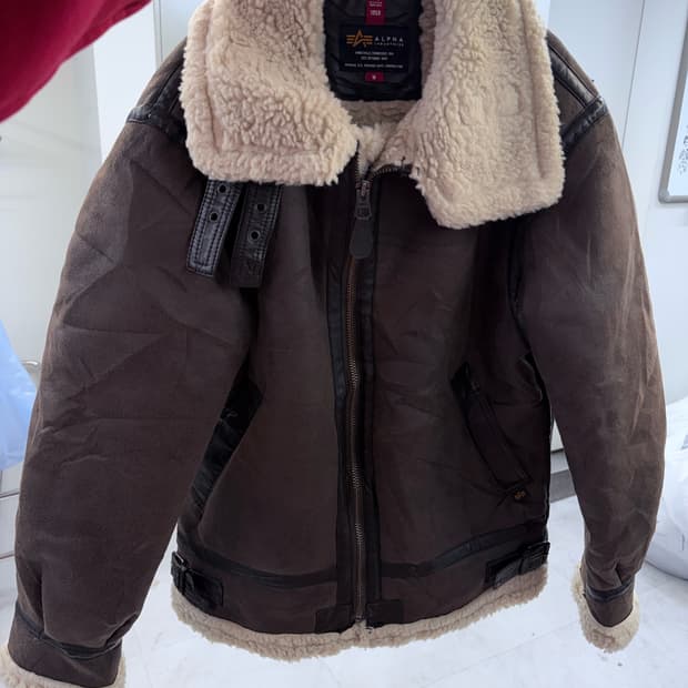 알파인더스트리 B-3 무스탕 브라운 M