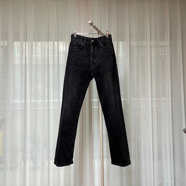 자라 스트레이트 핏 데님