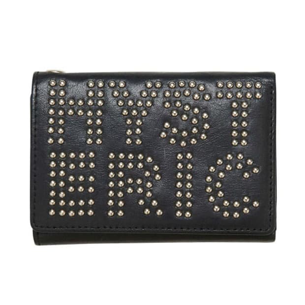 히스테릭글래머 로고 스터드 지갑