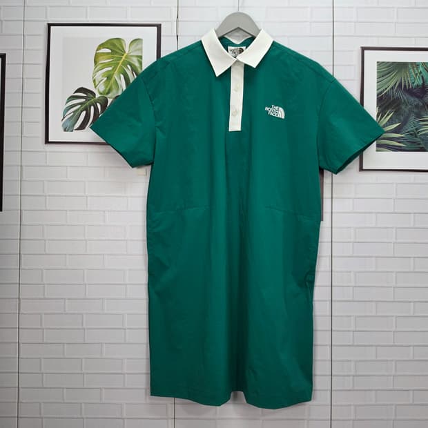 노스페이스 화이트라벨 PK 반팔 냉감소재 시원한 원피스 M 새상품