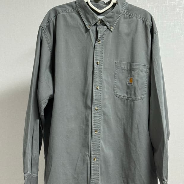 칼하트 셔츠 카키그레이 L