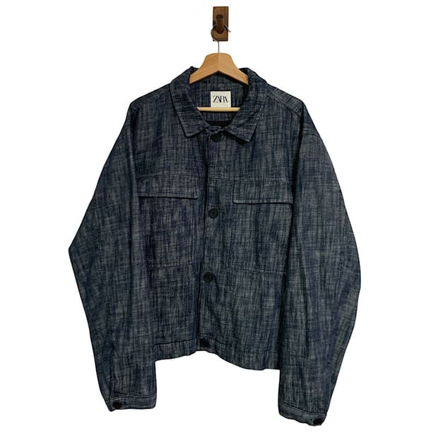 자라 데님 자켓 XL