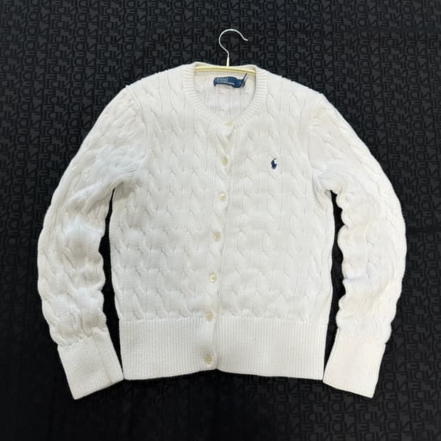 폴로랄프로렌 꽈베기 니트 가디건