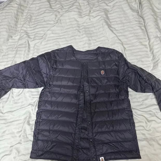 베이프 경량패딩 L