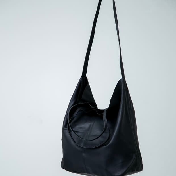 Morphee 모르피 (모르페) 3WAY 라지 토트백 크로스백 블랙 레더