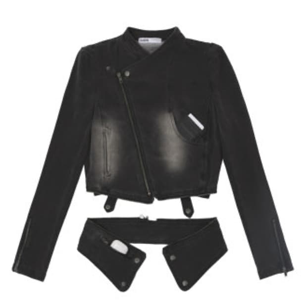 오호스 데님자켓 에스파 닝닝 착용 1size