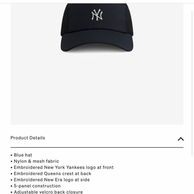 에메 레온 도르 / 뉴에라 양키스 러닝 캡 (네이비)