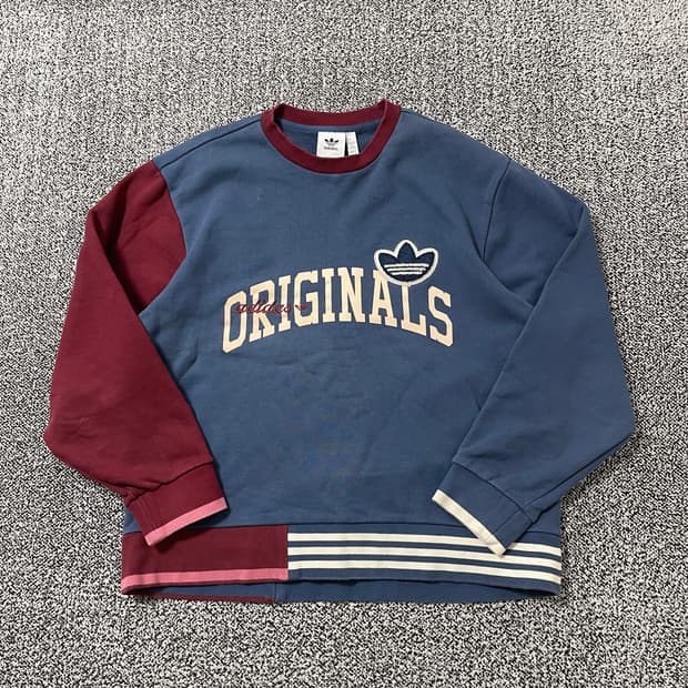 빈티지9. 아디다스 안티 유니버시티 크루넥 맨투맨 스웻셔츠