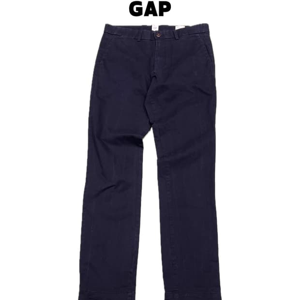 GAP 슬림핏 치노팬츠 네이비