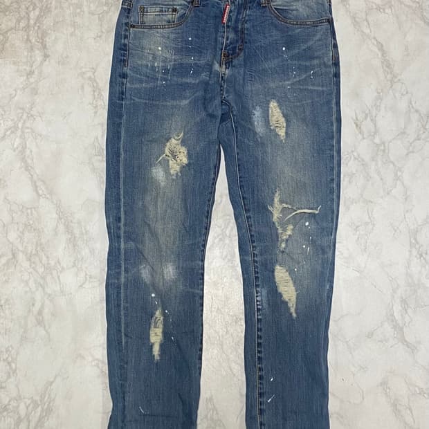 디스퀘어드2 청바지 팬츠 32 인치