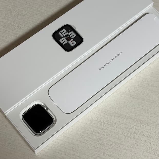 {최고매물} 애플워치 SE2 40mm 실버 최상급