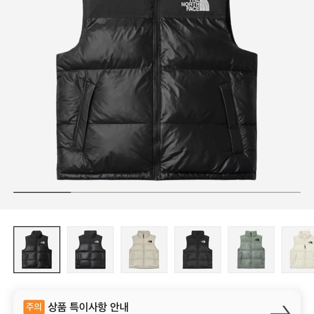 [구매글] 노스페이스 패딩조끼 구합니다