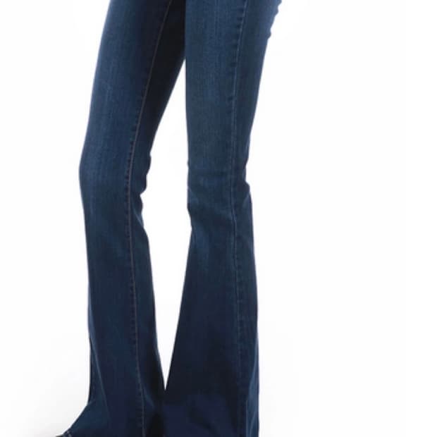 배드블러드 부츠컷 데님 팬츠