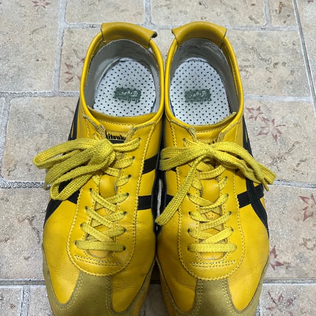 오니츠카 타이거 멕시코 66 옐로우 블랙