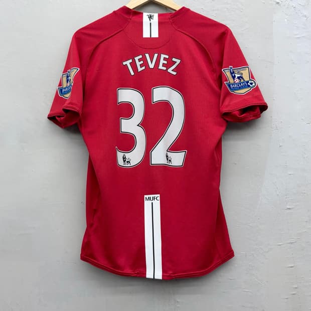 나이키 07-09 맨체스터 유나이티드 홈 리그.ver  카를로스 테베즈