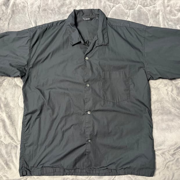 빔즈 오픈카라 하프셔츠