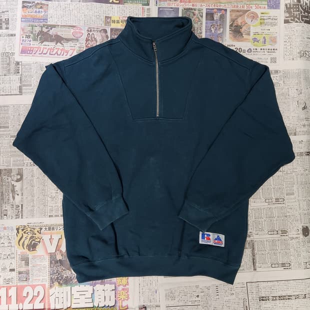 X-LARGE X Russell Athletic 하프집업 L