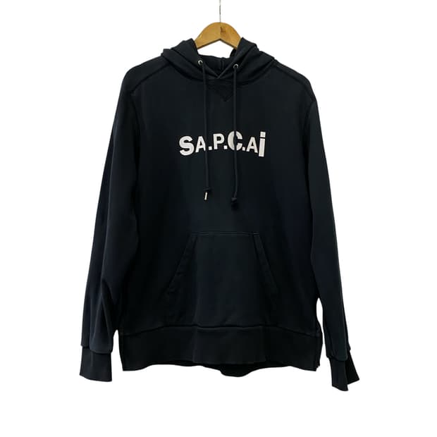 APC&SACAI 콜라보 빅로고 후드(L)