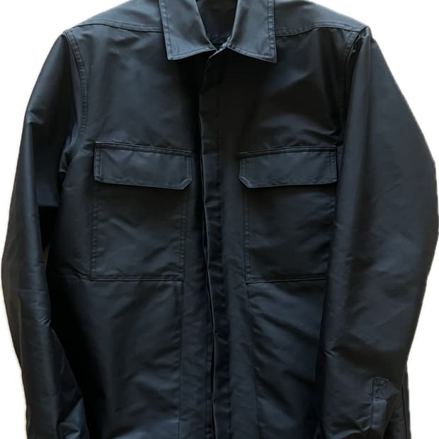 릭오웬스 ss18 세틴 셔츠 자켓