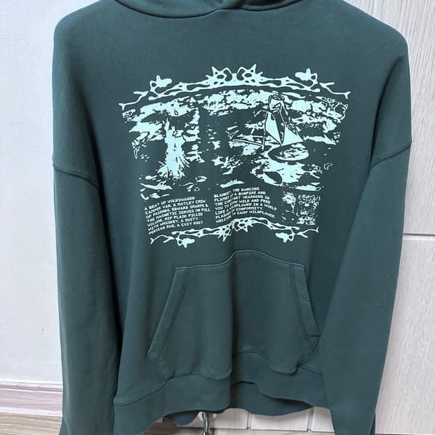Camping Mood Hoodie/Forest