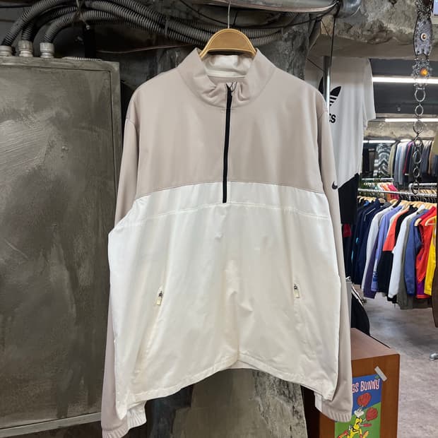 나이키 반집업 아노락 아이보리 2XL #csz511